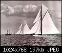 America's Cup [30/38] - RtWScan_Shamrock II &amp; Columbia.jpg (1/1), 197 KB.-rtwscan_shamrock-ii-columbia.jpg