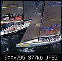 America's Cup, Scanned by dk [35/86] - dk_ch2k_1995_black_magic_defeats_young_america.jpg (1/1), 377 KB.-dk_ch2k_1995_black_magic_defeats_young_america.jpg
