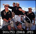 America's Cup, Scanned by dk [57/86] - dk_ch2k_2000_team_nz_2_full_crews_prepare_for_defense.jpg (1/1), 283 KB.-dk_ch2k_2000_team_nz_2_full_crews_prepare_for_defense.jpg