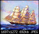 Fvs_02_( detail )_Full &amp; Bye--Clipper Ship on Sunset Seas_Frank Vining Smith_sqs-fvs_02_-detail-_full-bye-clipper-ship-sunset-seas_frank-vining-smith_sqs.jpg