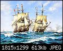 Click image for larger version

Name:	Tsa_03_British brig, ' Frolic ' vs. American cruiser ' Wasp ', October 1812_Roy Cross_sqs.jpg
Views:	78
Size:	612.8 KB
ID:	13116