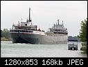 Ojibway passing Port Robinson ferry - Ojibway passing Port Robinson ferry 2011-0824 #0163.jpg-ojibway-passing-port-robinson-ferry-2011-0824-0163.jpg