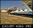 More Red Sea boats - - safaga 29-1-08 - cat al huda alongside from quay framed by thomson celebration bow _cml size.jpg (1/1)-safaga-29-1-08-cat-al-huda-alongside-quay-framed-thomson-celebration-bow-_cml-size.jpg