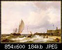 Sailing Vessels - &quot;Koekkoek_Rough-Seas-off-the-Dutch-Coast-sj.jpg&quot; 188.6 KBytes yEnc-koekkoek_rough-seas-off-dutch-coast-sj.jpg