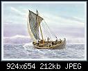 Sailing Vessels - &quot;Morris-LandfallOnGreenland_sEastCoast-sj.jpg&quot; 217.1 KBytes yEnc-morris-landfallongreenland_seastcoast-sj.jpg