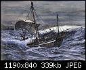 Sailing Vessels - &quot;S4-AtlanticSeafaring016-TheNinaInAStorm-March-3-1493.jpg&quot; 347.0 KBytes yEnc-s4-atlanticseafaring016-theninainastorm-march-3-1493.jpg