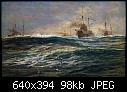 Sailing Vessels - &quot;The First Battle Squadron of Dreadnoughts Steaming down the .jpg&quot; 100.7 KBytes yEnc-first-battle-squadron-dreadnoughts-steaming-down-.jpg